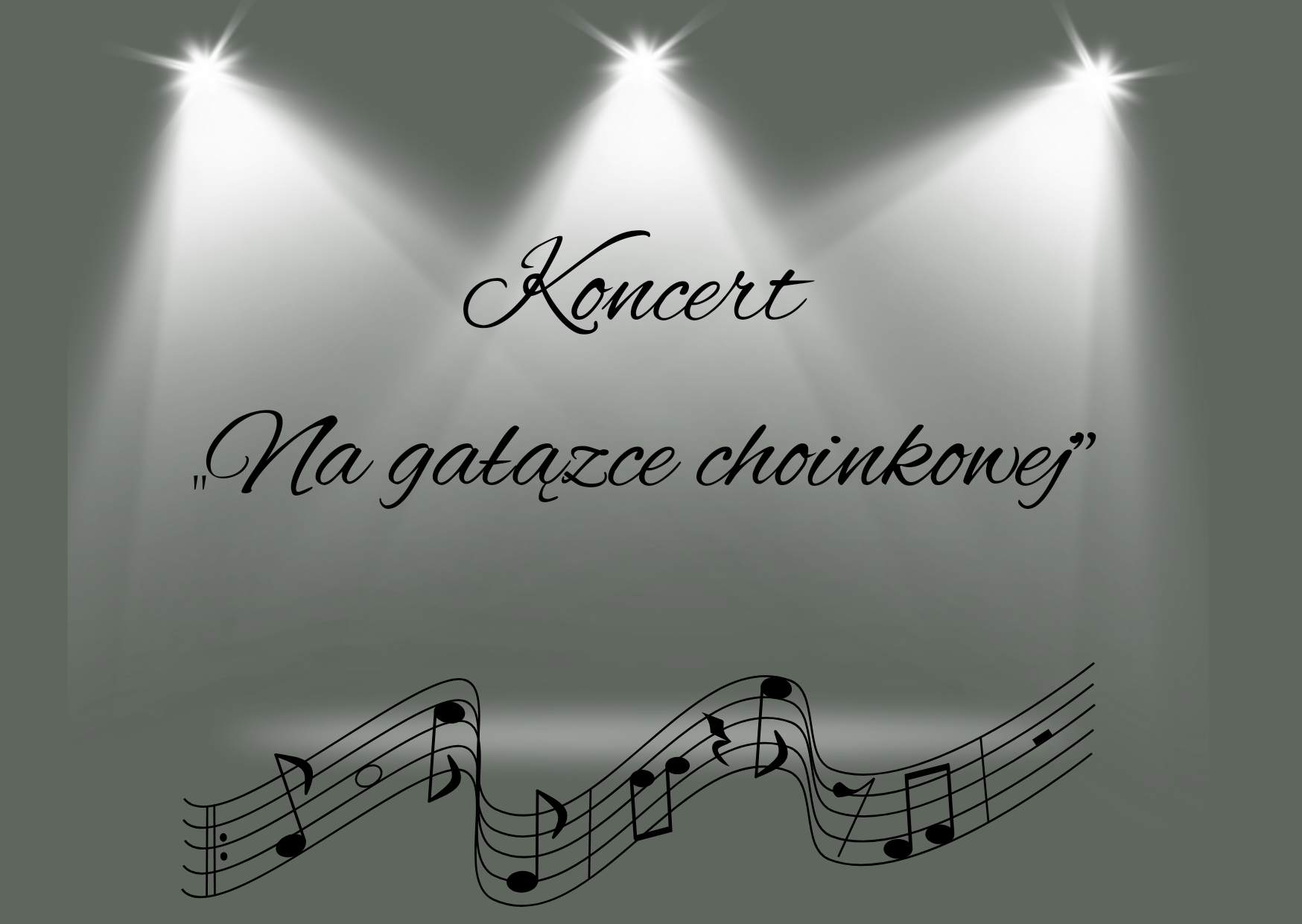 You are currently viewing Koncert muzyczny „Na gałązce choinkowej”